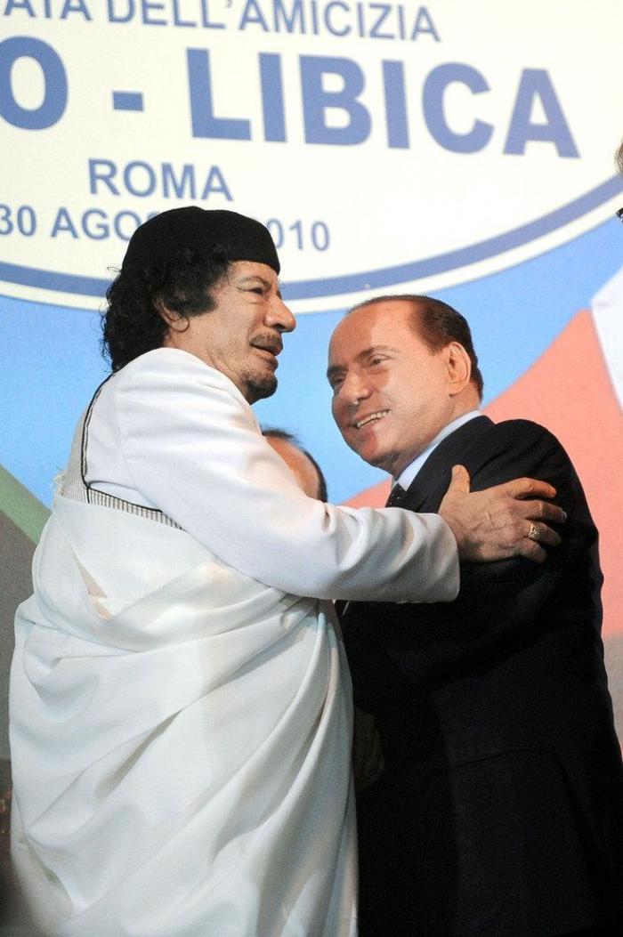 Berlusconi asegura ahora que si Monti se presenta como candidato, él no lo hará (FOTOS)