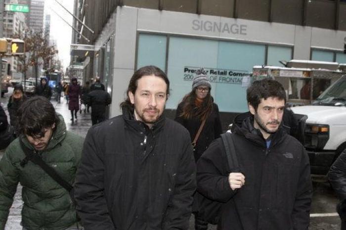 El álbum de fotos de Pablo Iglesias en Nueva York