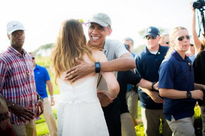 Obama se coló en una boda y estas son las fotos que lo demuestran