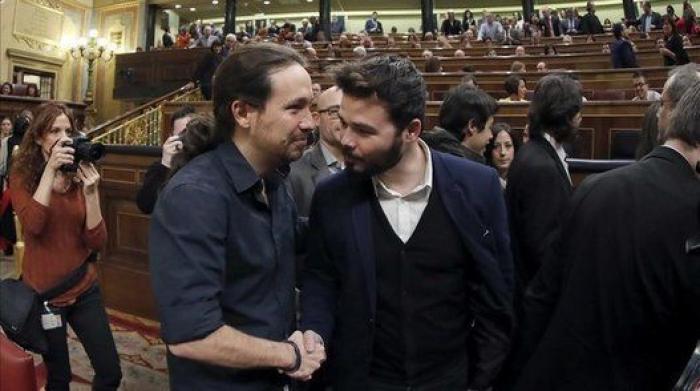 Rajoy, tras escuchar a Rufián en el Congreso: "En política no hay absurdo imposible"