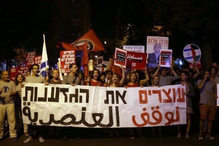 Palestinos e israelíes marchan juntos por la paz en Jerusalén (FOTOS)