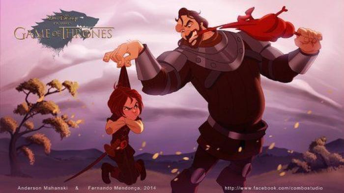 'Disney is coming!': si la serie 'Juego de Tronos' fuera de dibujos animados (FOTOS)