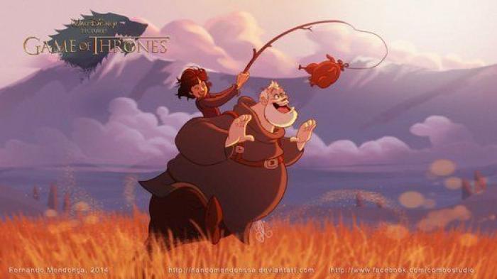 'Disney is coming!': si la serie 'Juego de Tronos' fuera de dibujos animados (FOTOS)
