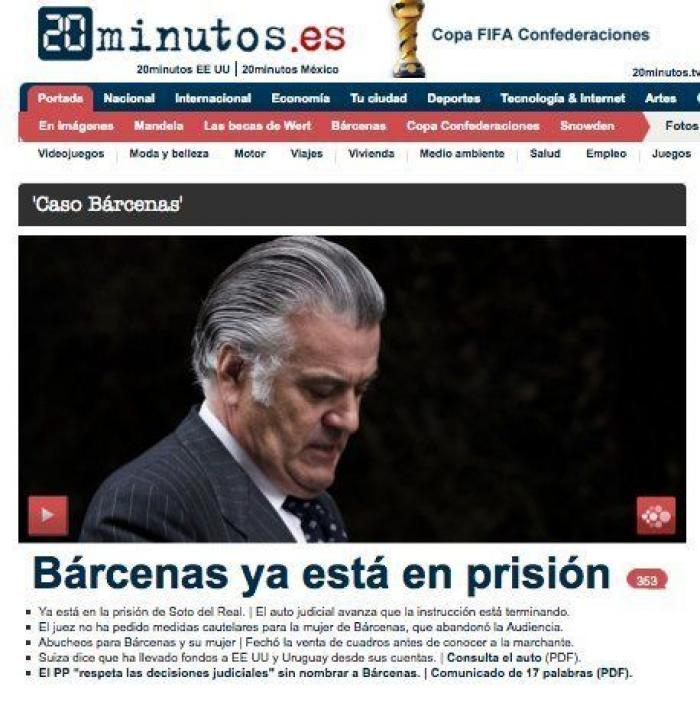 Luis Bárcenas sale de la cárcel: "He hecho caso a Rajoy y he sido fuerte"