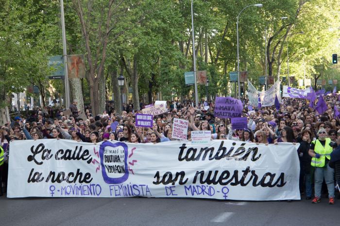 (FOTOS) La manifestación en contra la cultura de la violación por el caso de 'La Manada'