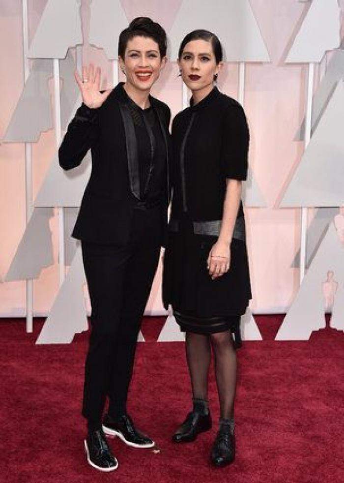 Parecidos razonables Oscar 2015: de los guantes de fregar de Lady Gaga al sushi-vestido de Marion Cotillard