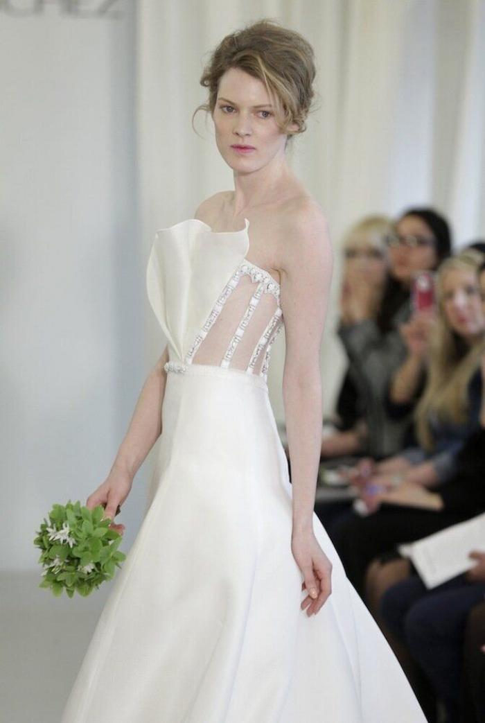 Vestidos de novia para 2014: blanco y negro entre las propuestas de la pasarela de Nueva York (FOTOS)