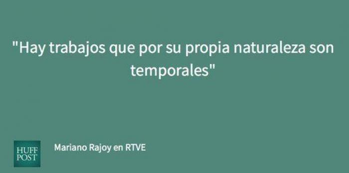La frases más Rajoy de Rajoy en TVE