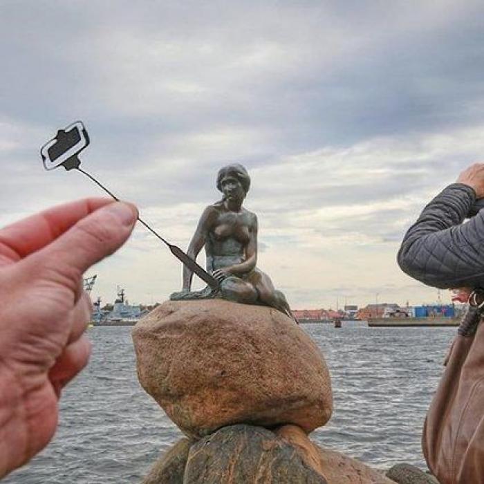 Este fotógrafo convierte puntos de referencia turística en obras de arte
