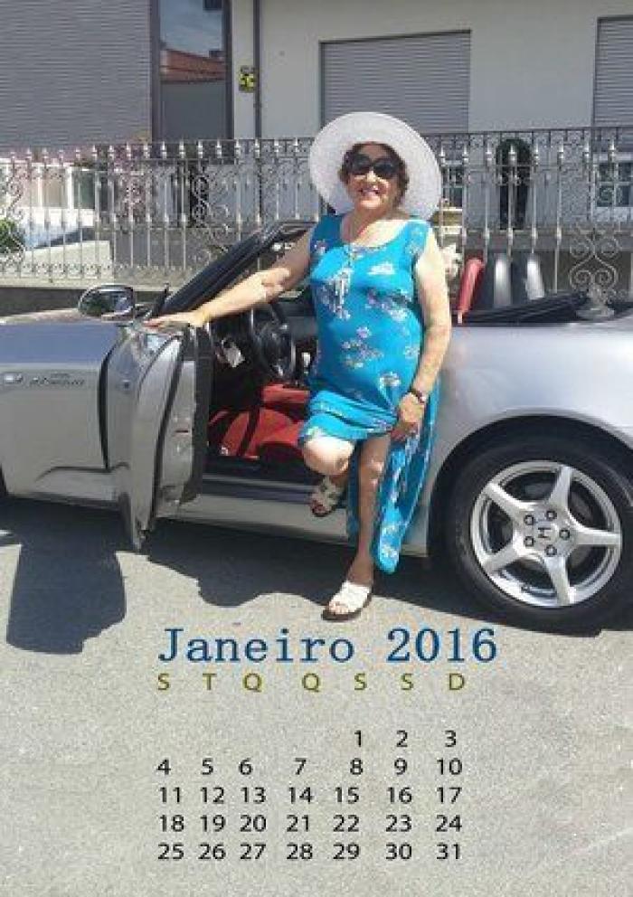 Las ancianas de un centro de día portugués posan en un calendario sexy para conseguir fondos