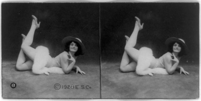 Fotos 'porno' vintage: así eran las bailarinas burlesque de los años 20 (FOTOS)