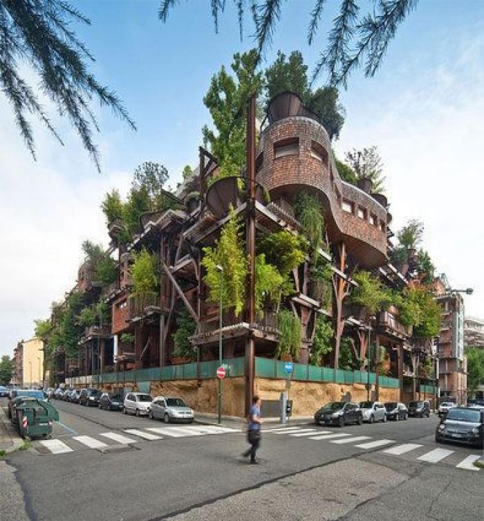 Estos apartamentos son lo más parecido a casas de árboles para adultos (FOTOS)