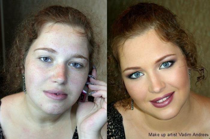 Cambio radical con maquillaje: antes y después de mujeres anónimas con el maquillador ruso Vadim Andreev (FOTOS, VÍDEO)