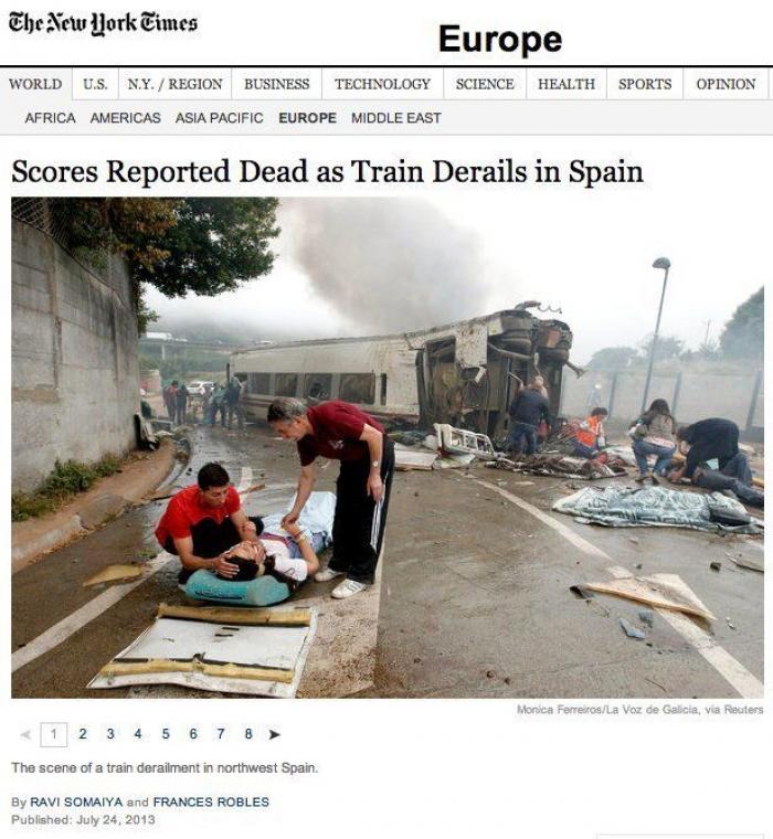 Al menos dos muertos y 27 heridos por el descarrilamiento de un tren en Italia