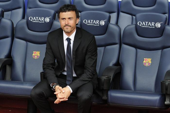 Luis Enrique, presentado como entrenador del Barcelona: "Es todo a lo que aspira un entrenador"