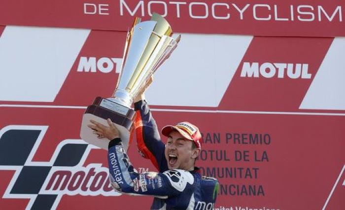 Jorge Lorenzo, campeón del Mundo de MotoGP