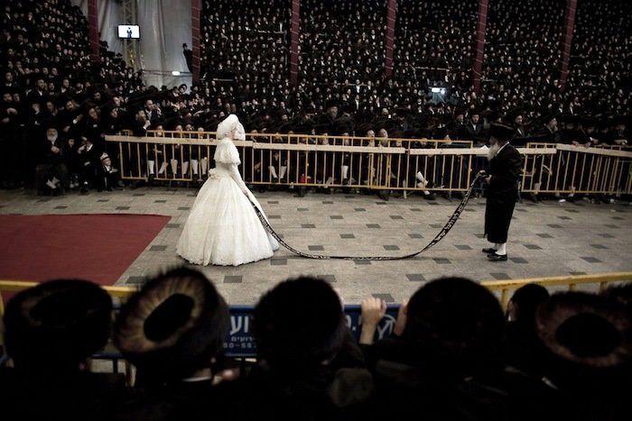 Boda de judíos ultraortodoxos... ante 25.000 invitados (FOTOS, VÍDEOS)