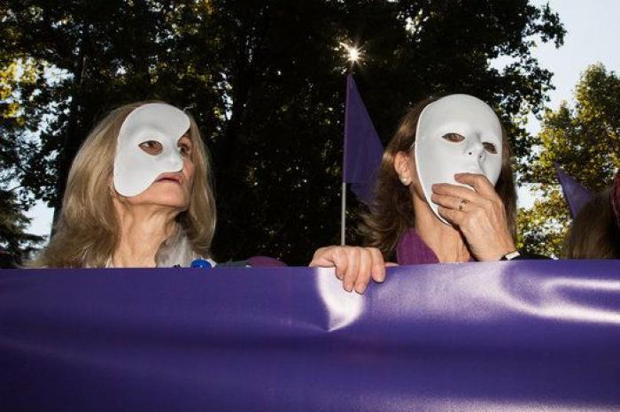Madrid grita "¡basta!" contra la violencia machista