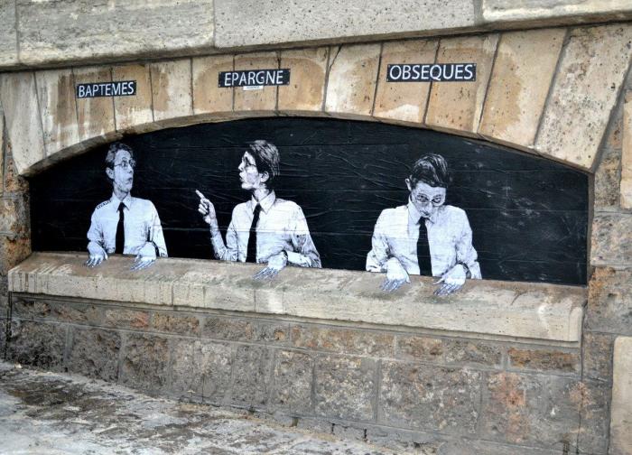 Arte callejero que interactúa con el ambiente (FOTOS)