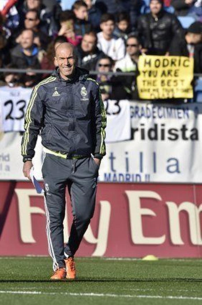 Zidane sorprende con este inesperado cambio en su primer partido con el Madrid