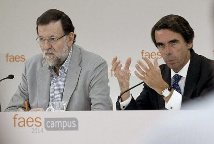 Así ha sido el reencuentro entre Aznar y Rajoy