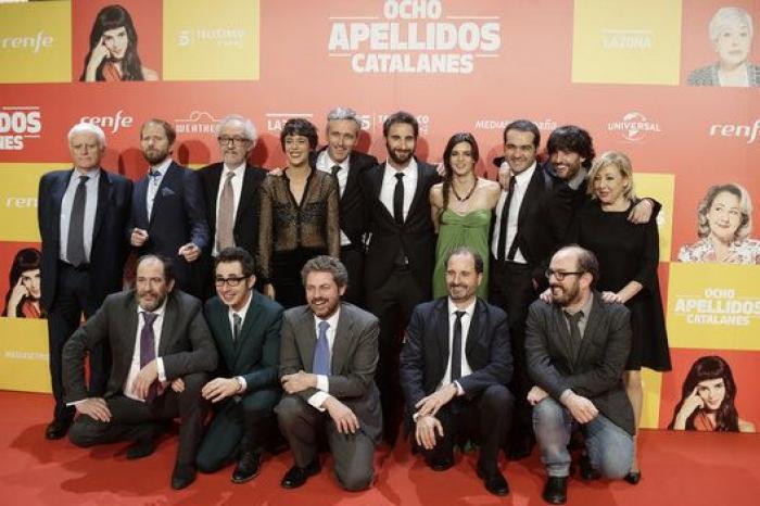 Multitud de famosos arropan a Clara Lago y Dani Rovira en el preestreno de 'Ocho apellidos catalanes' (FOTOS)