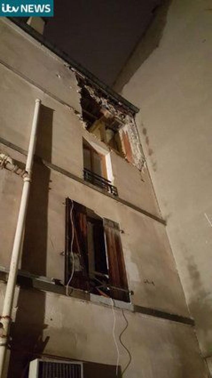 Primeras imágenes del piso donde se produjo el asalto en Saint-Denis
