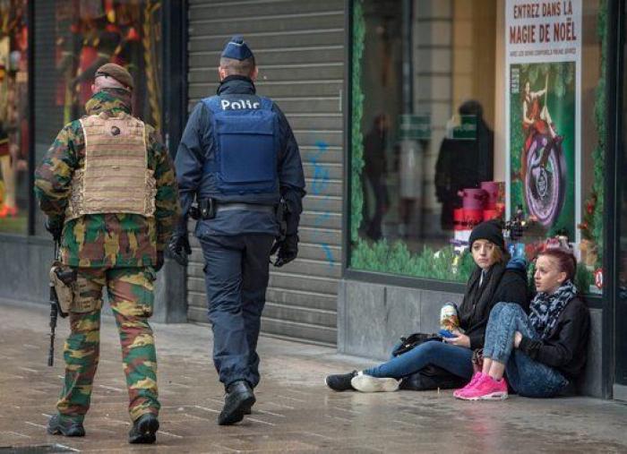 Bruselas en estado de sitio, en 13 fotos