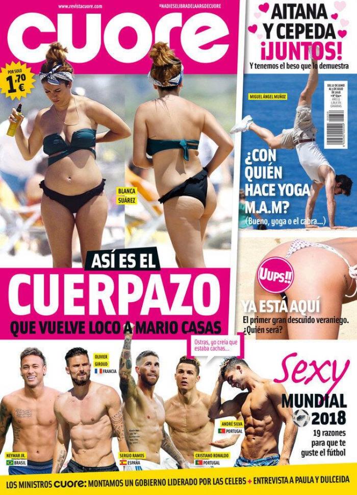 21 portadas de revistas que hicieron que a Blanca Suárez se le "cortase el día"