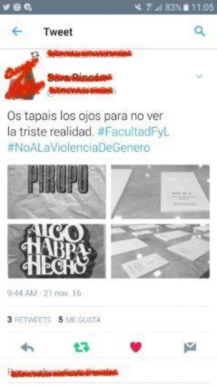 Estos carteles machistas indignan en Valladolid... y ya se sabe quién los puso