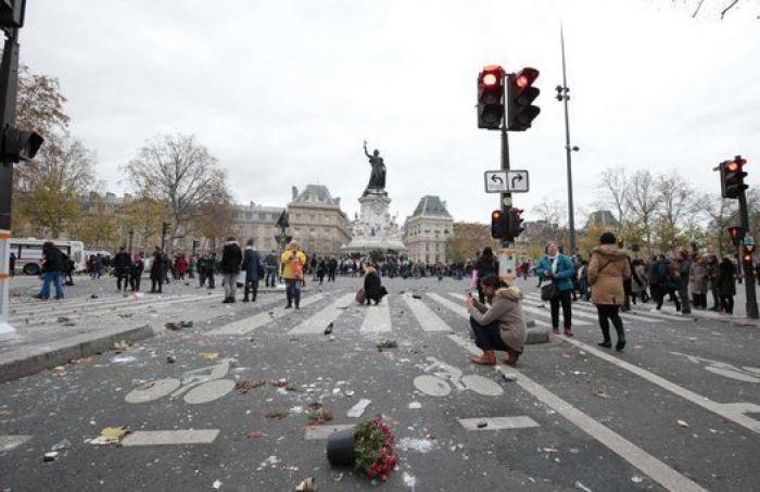 La policía dispersa con gases y cargas una manifestación en el centro de París