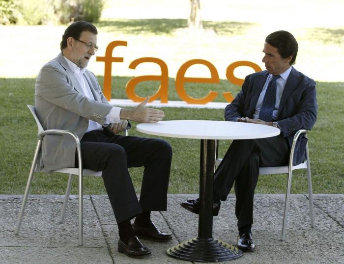 Las palabras de Aznar sobre Cataluña y Rajoy generan el rechazo casi unánime