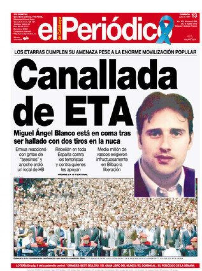 Felipe VI, en Ermua: "Nunca podré olvidarlo, tenía la edad de Miguel Ángel Blanco cuando lo asesinaron"