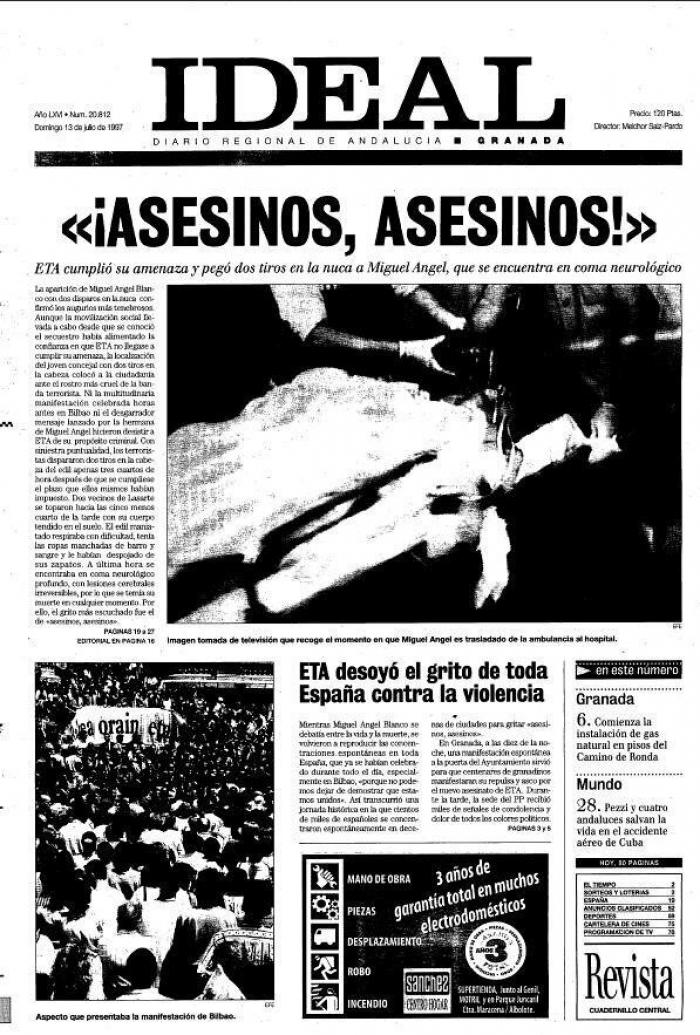 Interior acerca al País Vasco a 'Txapote', etarra que asesinó a Miguel Ángel Blanco