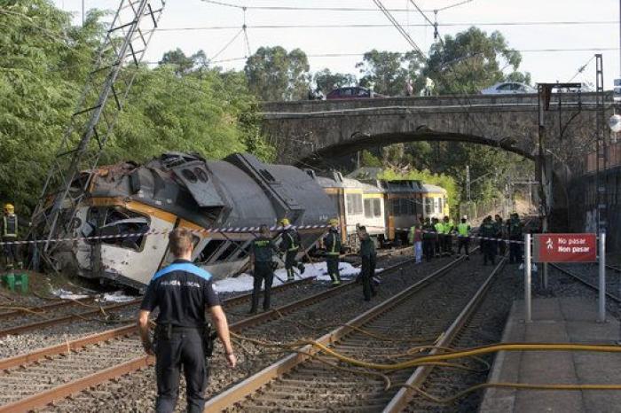 El tren que descarriló en O Porriño iba a 118 km/h en un tramo limitado a 30
