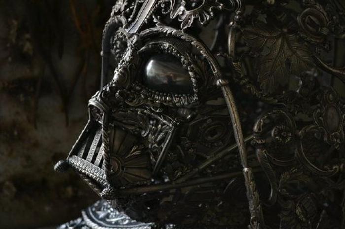 El casco de Darth Vader más bonito que has visto nunca