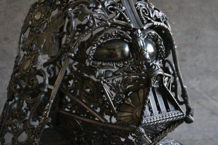El casco de Darth Vader más bonito que has visto nunca