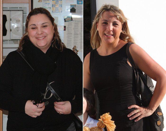 La divertida e inspiradora sesión de fotos que muestra el antes y el después de perder peso