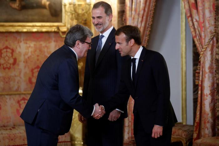 Así fue la cena de honor a Macron en el Palacio Real