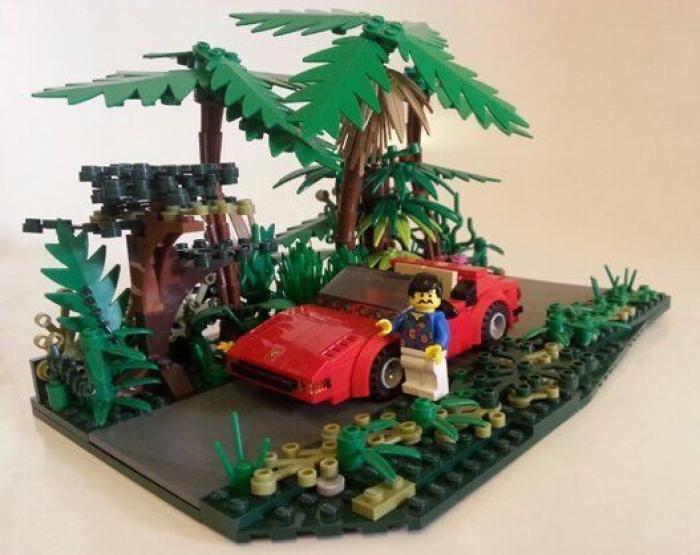 Escenas de película con Lego: recreaciones de clásicos de los 80 (FOTOS)