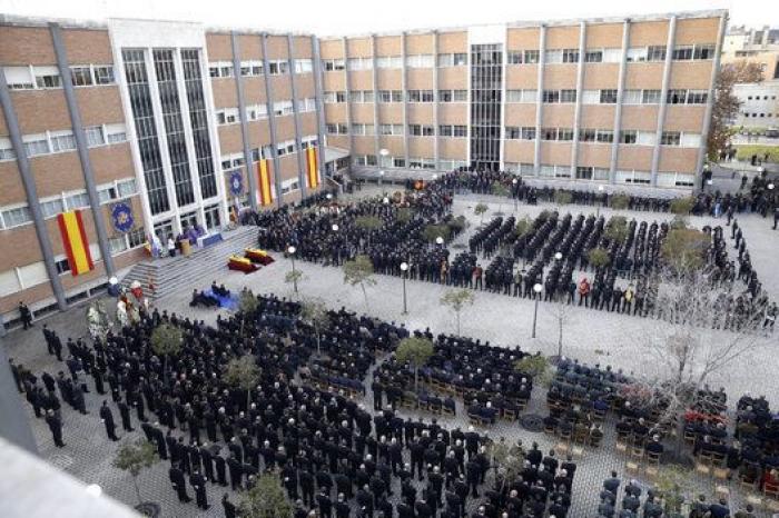 Funeral por los dos policías asesinados en Afganistán