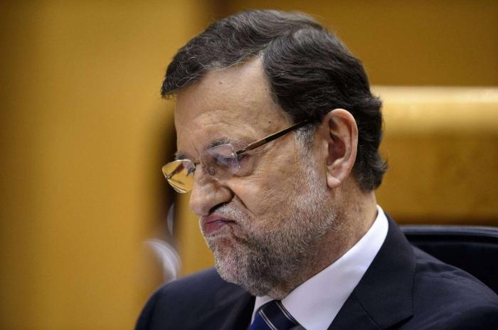 La huida de Rajoy