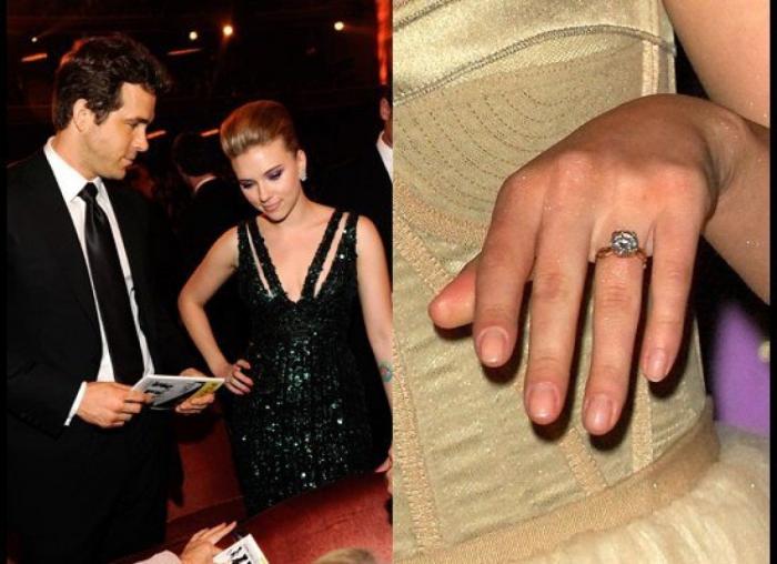 Scarlett Johansson presume de anillo de compromiso en la Comic Con de San Diego