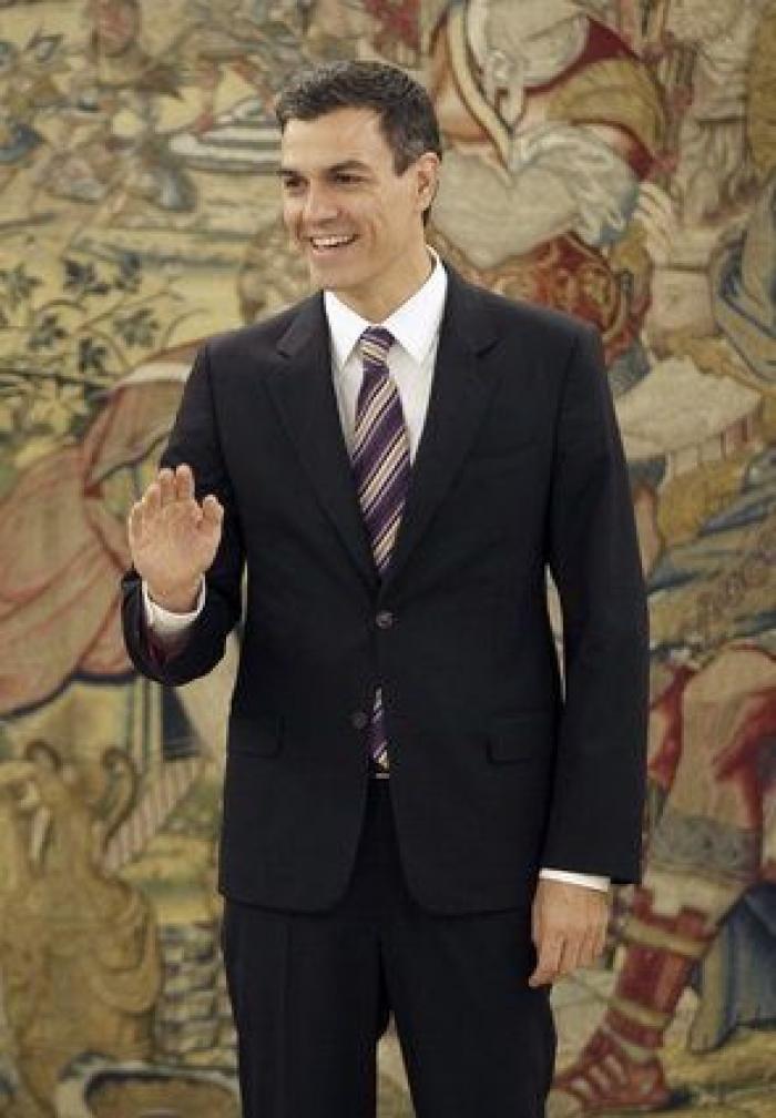 Pedro Sánchez, recibido por el rey Felipe VI: "Una agenda muy apretada, pero merece la pena"