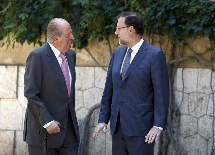 El rey y Rajoy se ven en Marivent