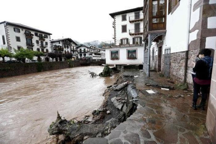 Nivel 1 de alerta en Navarra por inundaciones (VÍDEO)