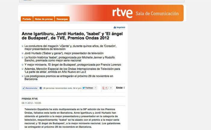 Pérez Tornero, presidente de RTVE: "Todo lo que he hecho ha sido ético y acorde a la legalidad"