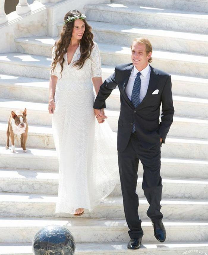 Andrea Casiraghi y Tatiana Santo Domingo se casan: boda en Mónaco (FOTOS)