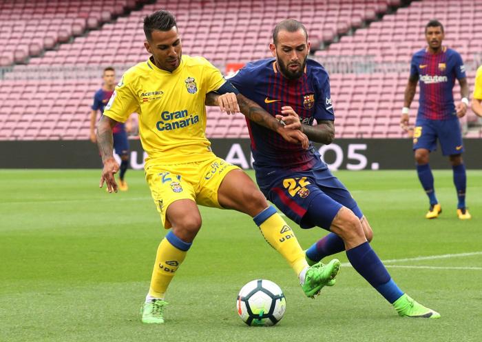 La Liga autoriza a Las Palmas a jugar contra el Barça con una camiseta con la bandera de España