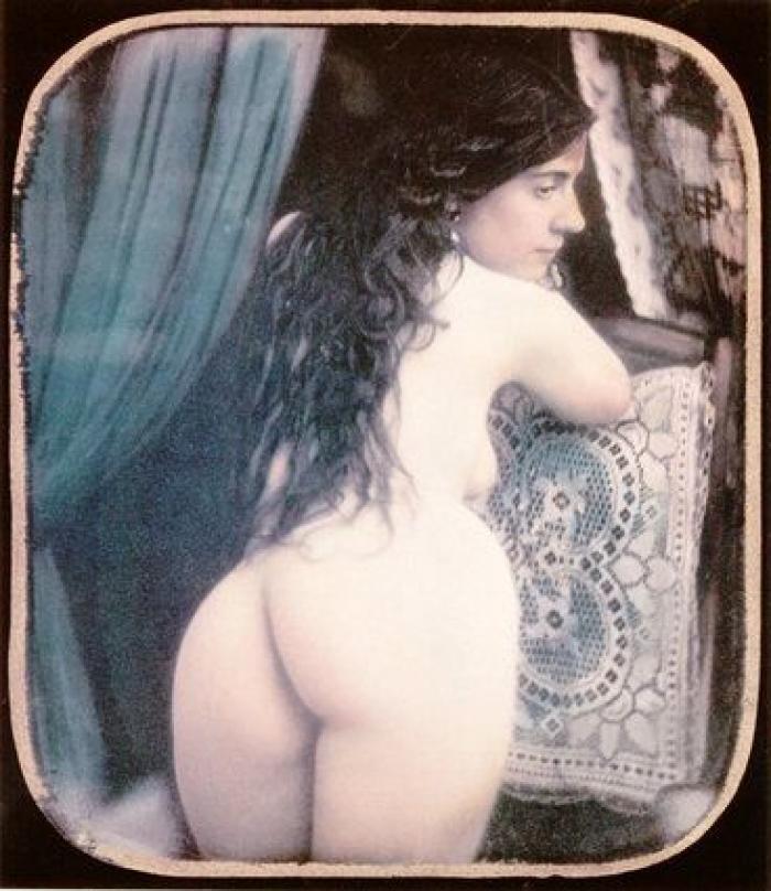 Escenas eróticas desde otro punto de vista: daguerrotipos de 1850 coloreados a mano